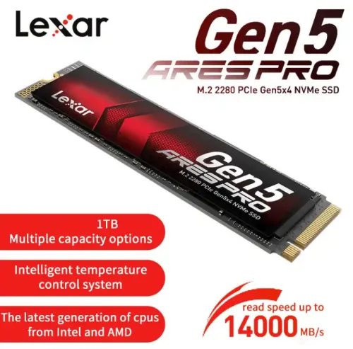 LEXAR ARES PRO GEN5 1TO 14000MB/s