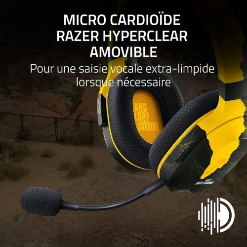 Razer Barracuda X - Casque Gaming sans Fil PUBG Ed
