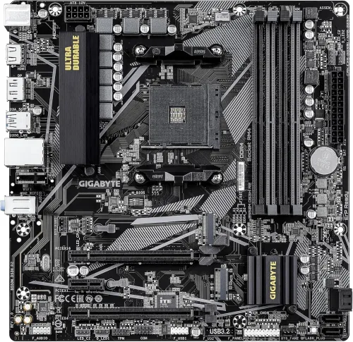 GIGABYTE B550M DS3H R2 - Carte mère Micro-ATX AM4 Ryzen 5000/4000/3000