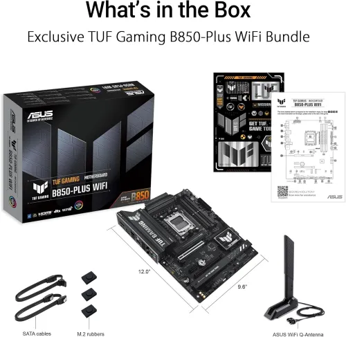 ASUS TUF GAMING B850-PLUS WIFI 7 - ATX AMD DDR5 PCIe 5.0