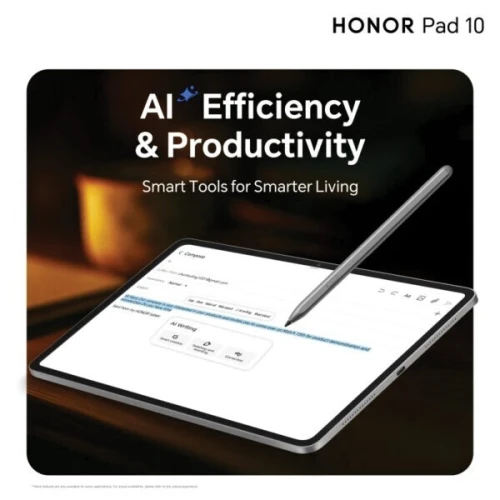Honor Pad 10 (2025) | 12.1" 120Hz | 8/256Go | + Smart Case Honor Pad 10