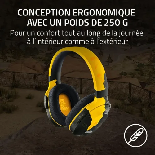 Razer Barracuda X - Casque Gaming sans Fil PUBG Ed