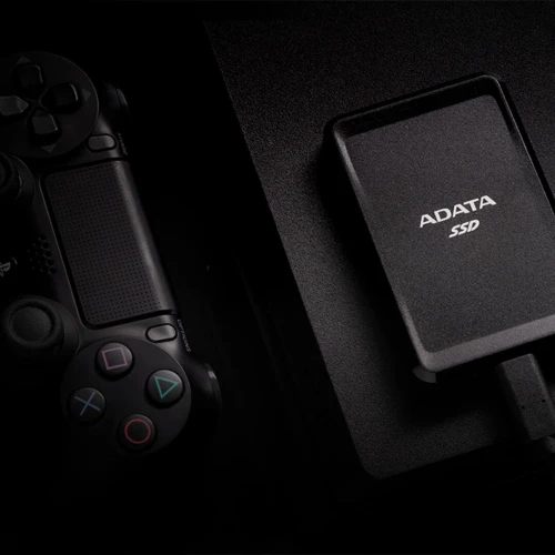 ADATA Disque Dur SSD Externe SC685P 250 Go - USB-C 3.2 Gen 2 Noir