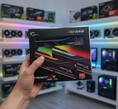 RAM DDR5 G SKILL Trident Z5 Neo RGB 32GB 2x16 6000MHz CL30 AMD EXPO