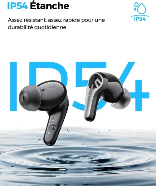 SoundPEATS C30 - ANC -52dB / Hi-Res Audio / 52H Batterie