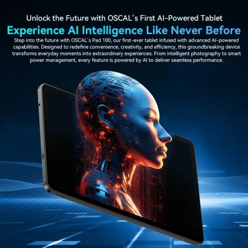 Oscal Pad 100 - Ecran 12 2K 9000mAh 12Go/256Go