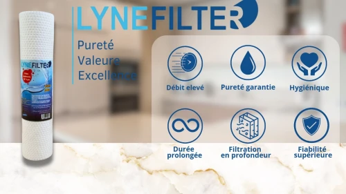 Filtre sediment en polypropylène 