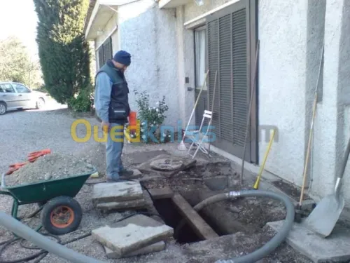 service debouchage canalisation vidange fosse septique 