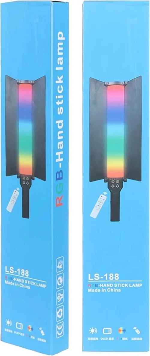 Lumière bâton portatife Led RGB