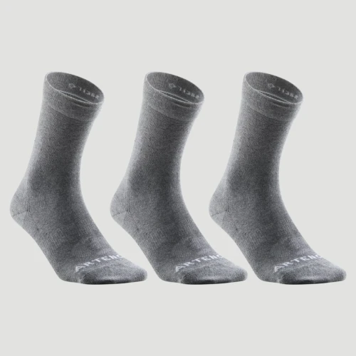 CHAUSSETTES DE SPORT HAUTES RS 160 NOIR LOT DE 3