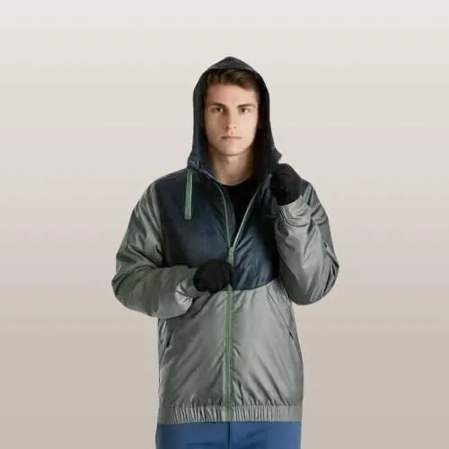 decathlon Veste de randonnée -5 C imperméable homme, NH100 vert kaki