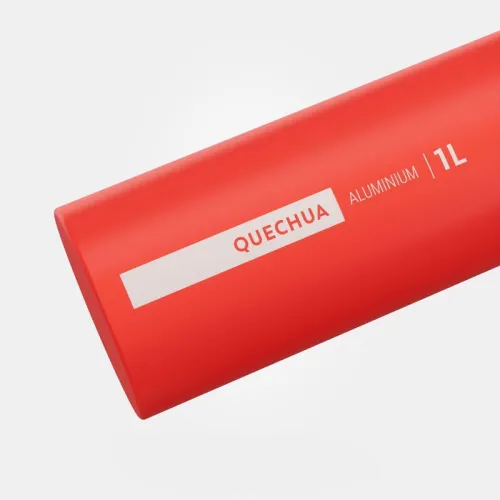 GOURDE RANDONNÉE MH500 BOUCHON OUVERTURE RAPIDE 1 LITRE ALUMINIUM 