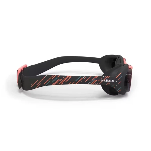 LUNETTES DE NATATION - XBASE PRINT L - VERRES CLAIRS - BLEU / ROSE