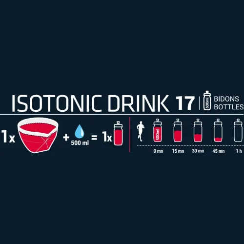 BOISSON ISOTONIQUE POUDRE ISO+ ORANGE+PÊCHE+neutre+FRAISE - CERISE 650g