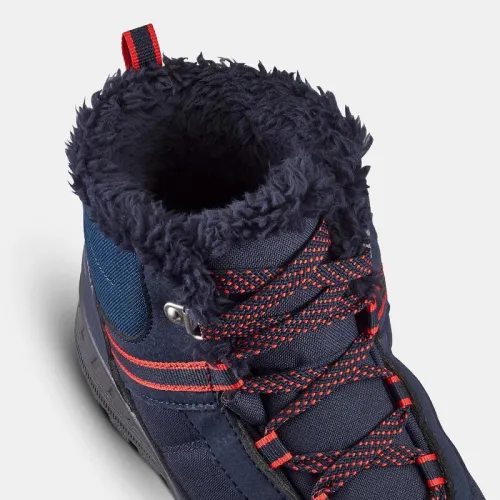 CHAUSSURES DECATHLON CHAUDES IMPERMÉABLES DE RANDONNÉE - SH100 WARM SCRATCH - ENFANT 