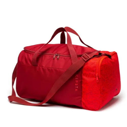 SAC SPORT 35L Decathlon - ESSENTIAL BLEU  / NOIR- GRIS CARBONE / ROUGE CORAIL
