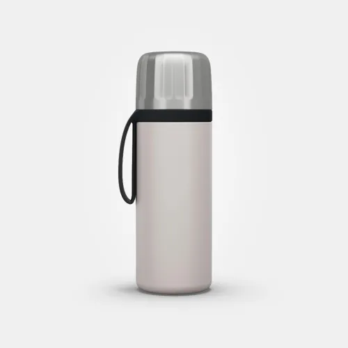 Bouteille inox isotherme avec filtre à thé 0,4L, de randonnée et camping