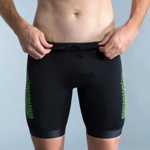 Jammer de Natation - Fiti - Noir / Jaune / Vert