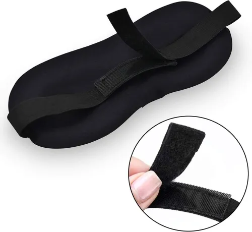 Masque de sommeil 3D profond pour les yeux de couchage confortable, léger et respirant unisex