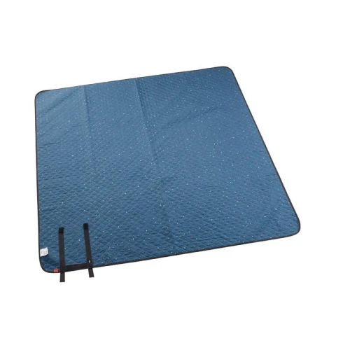 Plaid couverture confort pour pique nique et camping - 170 x 140 cm decathlon