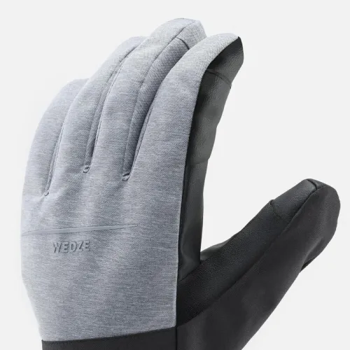 Gants de ski 100 noir adulte femme / homme