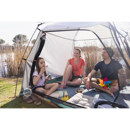 Plaid couverture confort pour pique nique et camping - 170 x 140 cm decathlon