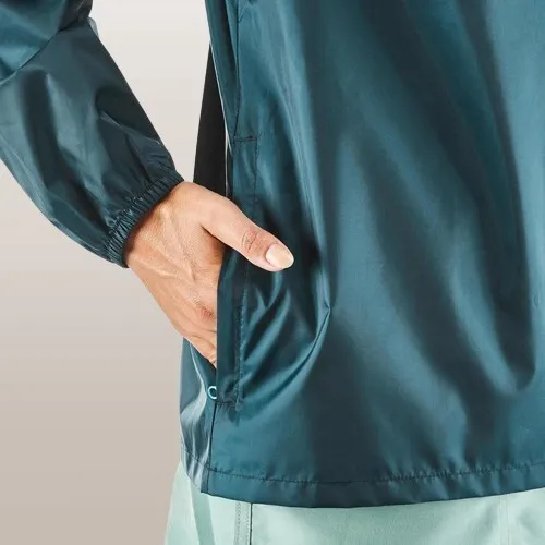 VESTE  DECATHLON IMPERMÉABLE DE RANDONNÉE - RAINCUT - FEMME