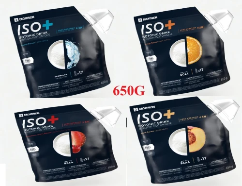 BOISSON ISOTONIQUE POUDRE ISO+ ORANGE+PÊCHE+neutre+FRAISE - CERISE 650g