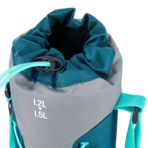 Housse Decathlon isotherme pour gourde randonnée 1,2 à 1,5 litre gris/bleu
