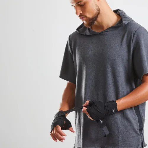Bandes Decathlon  de boxe 2,5m Noires / Rouges.