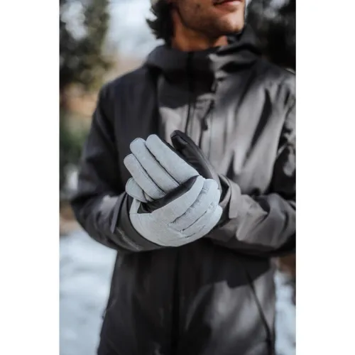 Gants de ski 100 noir adulte femme / homme