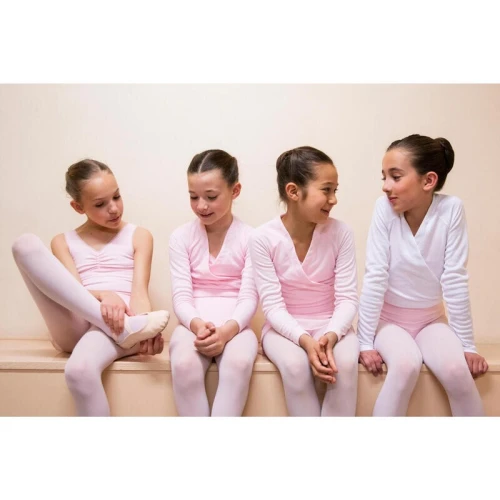 Decathlon Cache coeur danse classique rose fille