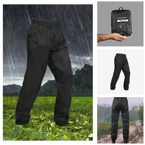 Surpantalon imperméable de randonnée - NH500 Imper - Homme