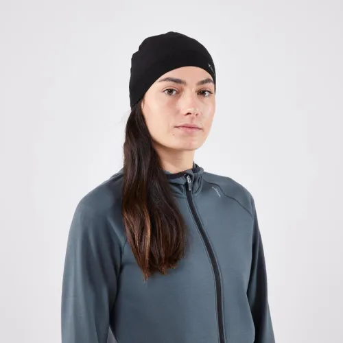 Bonnet running seamless Homme Femme - KIPRUN GRIS + NOIR
