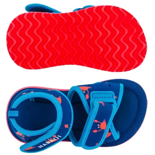 CHAUSSURE SANDALE NATATION BÉBÉ ENFANT ROSE DECATHLON