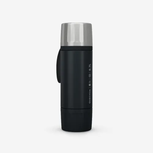 Bouteille inox isotherme avec filtre à thé 0,7L, de randonnée et camping