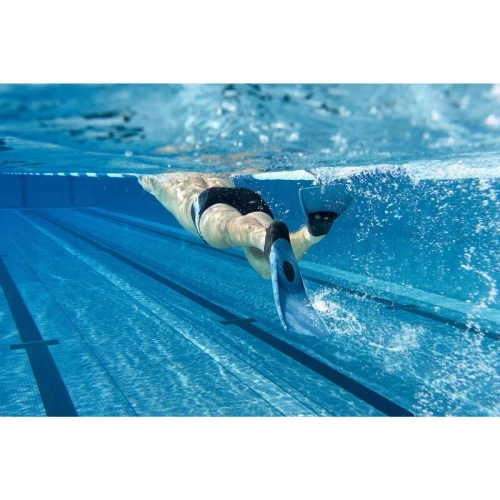 Palmes de Natation Trainfins 500 Bleu Noir Decathlon 