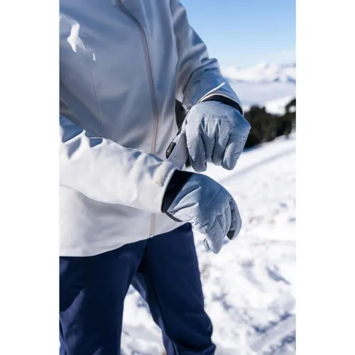 Gants de ski 100 noir adulte femme / homme