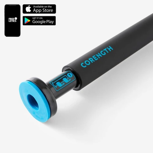 Decathlon barre de traction pour porte avec verrouillage - BT150 -70 cm  s'étend de 65 à 95cm.