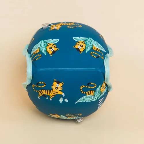 Brassards Decathlon Piscine Bleu Imprimé "Tigre" Intérieur Tissu Enfant 15 -30 kg