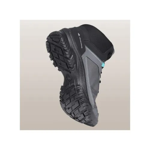Chaussures Femme - De Randonnée Montantes - Gris/Bleu Decathlon
