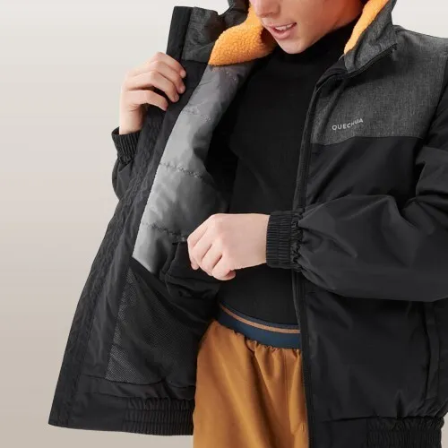 VESTE HIVER CHAUDE ET IMPERMÉABLE DE RANDONNÉE - SH100 -3,5 C - ENFANT decathlon