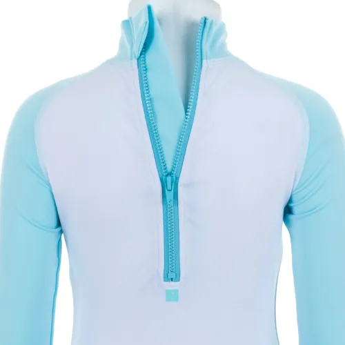 Combinaison De Natation Anti UV Bébé / Enfant Manches Courtes Rose Imprimé