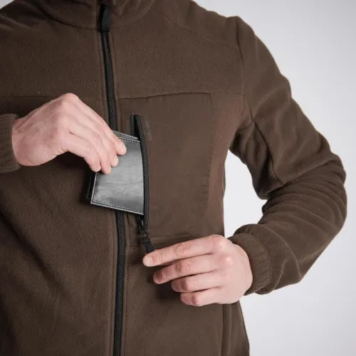 VESTE POLAIRE DECATHLON NOIRE 500 DECATHLON