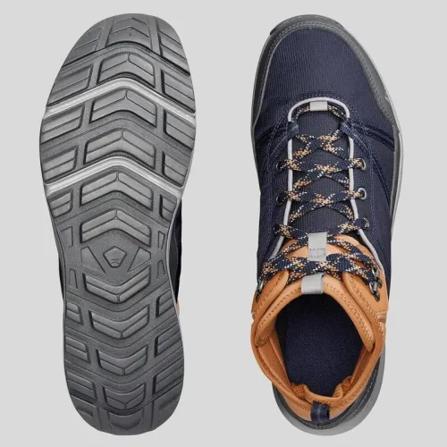 CHAUSSURES  DECATHLON IMPERMÉABLES DE RANDONNÉE NATURE - NH150 MID WP - HOMME