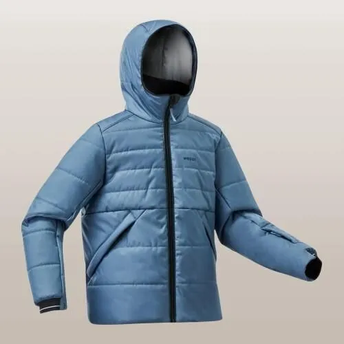 Decathlon Doudoune de ski enfant chaude et imperméable - 100 warm bleu