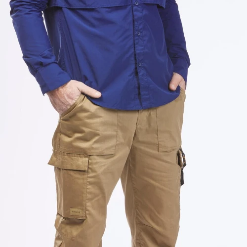 Pantalon de désert trekking anti-UV DESERT 900 marron Homme decathlon