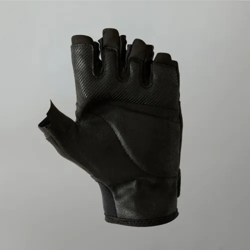 GANT DECATHLON MUSCULATION 500 NOIR-KAKI / NOIR