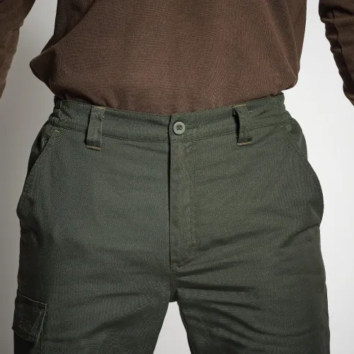 PANTALON DECATHLON CHASSE CHAUD VERT 100