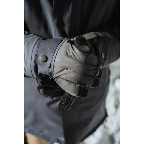 Gants tactiles coupe-vent de trekking adulte, MT900 gris